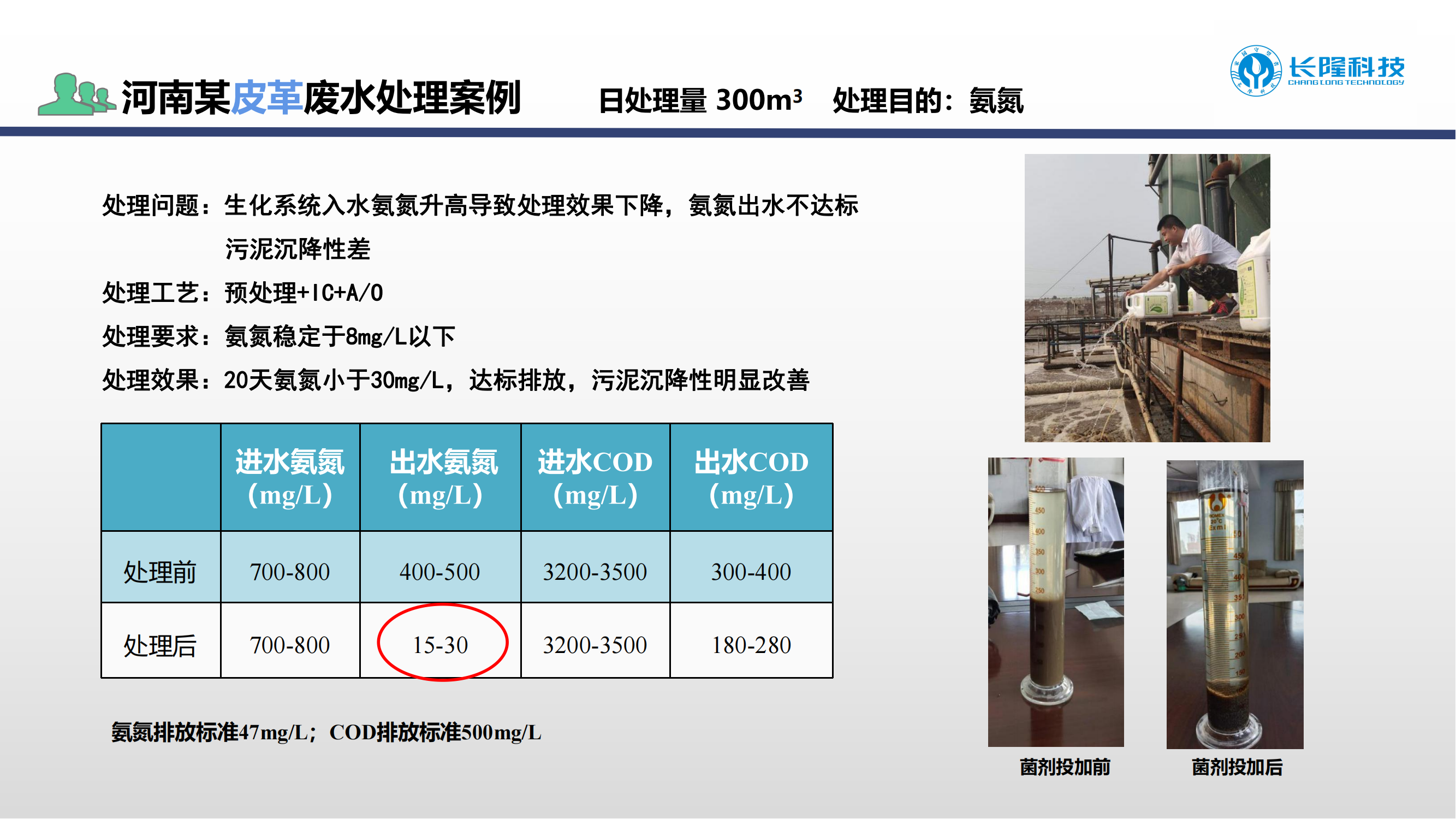 氨氮激活菌應用案例